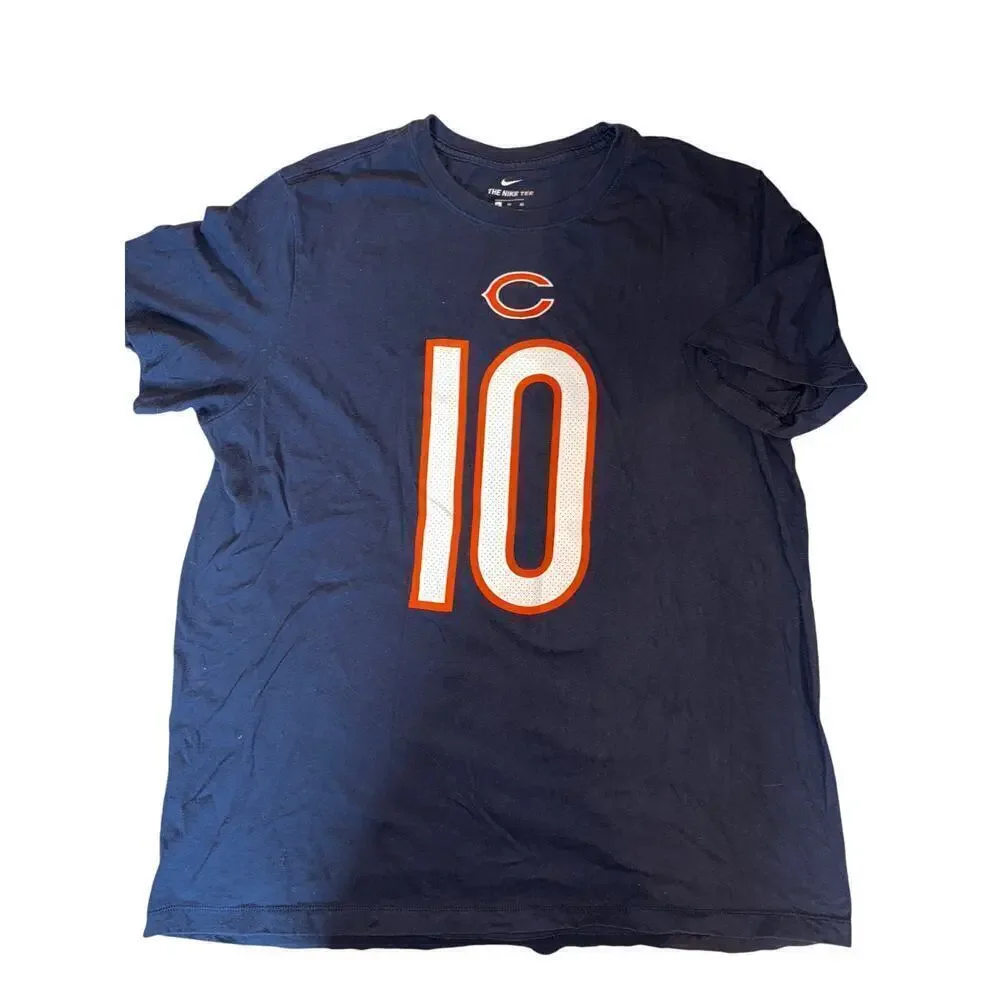 CHICAGO BEARS #10 TRUBISKY QB Nike shirt